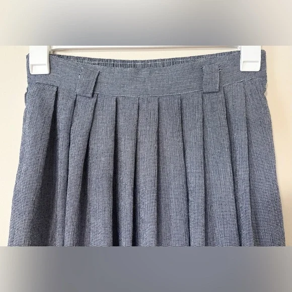 Vintage Gingham Cottagecore Midi Skirt - Picture 4 of 6